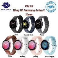 [Galaxy Watch Active 2] Dây da đồng hồ Galaxy Watch Active 2 chốt thông minh