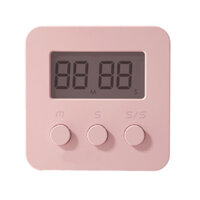 Galuru 【Selling】Timer Âm Thanh Lớn Từ Lại ABS Nhựa Phong Cách Bắc Âu Chữ Số Báo Động Cho Nhà Bếp