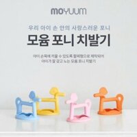 Gặm nướu cho bé MOYUUM silicone hươu, đồ chơi gặm nứu Hàn Quốc silicon an toàn - Monnie Center