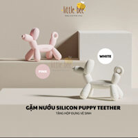 Gặm nướu Heorshe Puppy Teether silicon cao cấp không chứa BPA an toàn cho bé kèm hộp đựng - Little Bee