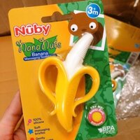 Gặm nướu hình quả chuối Nuby hàng úc