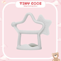 Gặm Nướu Silicon Moyuum - 3M+ - Hình Sao - Màu Xám Sáng Sử Dụng Cho Giai Đoạn Trẻ Mọc Răng