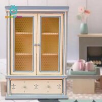 Gamchiano 1 / 12 Nhà Búp Bê Thu Nhỏ Tủ Mô Hình Mini Cho Nhà Búp Bê Vườn