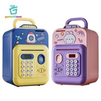 Gamchiano ATM Heo Đất Cho Hộp Tiết Kiệm Đồ Chơi Giáo Dục Mật Khẩu Kỹ Thuật Số Máy Tiết Kiệm Thời Trang Cho Tuổi 3 + Bé Trai Bé Gái Quà Tặng