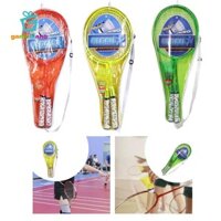 Gamchiano Bộ vợt cầu lông trẻ em, tay cầm mềm, đồ chơi tương tác, vợt tập luyện