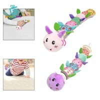 Gamchiano Đồ Chơi Âm Nhạc Sâu Bướm Búp Bê Mềm Có Chuông Thú Nhồi Bông Cho Trẻ Em 6-12 Tháng Quà Tặng Sinh Nhật