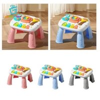 Gamchiano Hoạt Động Bàn Học Đồ Chơi Bàn Học Âm Nhạc Cho Tuổi 3 4 5 6 Bé Gái
