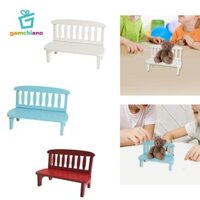Gamchiano Mini Gỗ Nhà Búp Bê Ghế Chụp Ảnh Chống Đỡ Màn Hình Nội Thất Thu Nhỏ