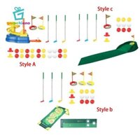 Gamchiano Trẻ Em Bộ Golf Phát Triển Vật Lý Đồ Chơi Putter Đồ Chơi Thể Thao Thực Hành Lỗ Đồ Chơi Giáo Dục Cho Quà Tặng Bé Trai Và Bé Gái Trẻ Em Trẻ Em