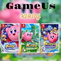 Game Nintendo Switch : Kirby Star Allies / Forgotten Land New Hệ US