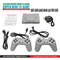 [Game online] Bộ máy chơi game điện tử 4 nút cổng hdmi đặc sắc với 620 trò chơi cổ điển 8x 9x không lắp game