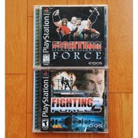 Game ps1 Fighting force 1+2 no brand