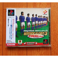 Game ps1 World Cup Soccer Jikkyou Winning Eleven 3-Final  (Remake) (Full Obi)