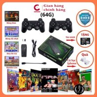 [Game stick 4K] Máy Chơi Game 4 Nút HDMI Không Dây Hơn 10000 Trò Chơi thẻ nhớ 64G MG01