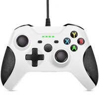 Gamepad N1 - cho máy tính, laptop, máy game xbox one - Hàng nhập khẩu - Trắng dây USB