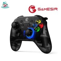 Gamesir T4 Pro | Tay cầm chơi game chuẩn MFI, 6 Axies Gyro hỗ trợ iOS, Android, PC, Switch -DC4117