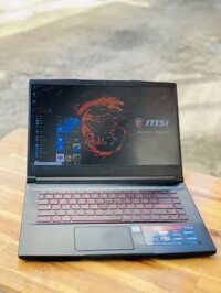 GAMING MSI GF63 CORE I7 8750H EAM 16G SSD 256G+1T 15.6INCH FHD IPS VGA GTX 1050TI MAX-Q