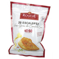 Gan Ngỗng Pháp Rougi'e 60gr Nhập Khẩu Pháp/ French Duck Liver Restauration/ Gan Vịt Pháp Tách Lẻ Bịch 1kg