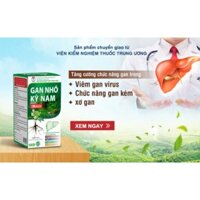 Gan Nhó Kỳ Nam - Hỗ trợ tăng cường chức năng gan trong các trường hợp viêm gan virus, men gan tăng cao, gan nhiễm mỡ