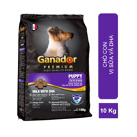 ganador bao 10kg-thức ăn hạt cho mọi loại chó-cá hồi-bò gà nướng-trứng sữa-cừu gạo