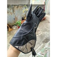 Găng 40cm 2 lớp da bò thật 100% sử dụng cho dòng chim lớn - phụ kiện đại bàng - phụ kiện chim săn