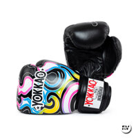 Găng Boxing YOKKAO FYGL-84-1 Flames – Black