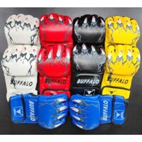 Găng MMA, Găng Tay Hở Ngón, Găng Tay Đấm Bao Cát Buffalo (Hàng Chính Hãng)