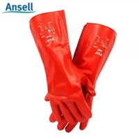 Găng tay ANSELL15-554 của Úc Lớp phủ Polyethylene PVA Chống hóa chất Chống hóa chất Chống clo Hóa chất Phòng thí nghiệm Methane Hóa chất chuyên dụng Thích hợp để điều trị Dung môi hữu cơ mạnh