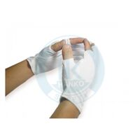 Găng tay bảo hộ nữa ngón dệt kim Hàn Quốc
