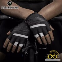 Găng tay (Bao tay) hở ngón đi xe đạp ROCKBROS S247