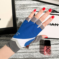 Găng tay bao tay tập Gym, đạp xe, găng tay thể thao đa năng - Xanh Đậm - L