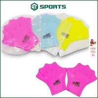 Găng Tay Bơi Màng Ếch Silicon Cho Trẻ Em Người Lớn - Bao Tay Bơi Con Nhái Có 2 Size Lớn Nhỏ