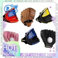 Găng tay bóng chày 10,5 Inch Găng tay sân cỏ Găng tay bắt bóng chày và bóng mềm chuyên nghiệp