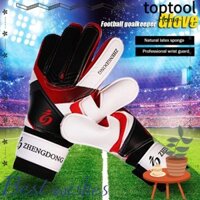 Găng tay bóng đá cao su dày TOPTOOL, Găng tay thủ môn chống mài mòn chuyên nghiệp, Bảo vệ ngón tay Găng tay bóng đá thanh niên chống trượt chống thấm nước