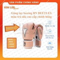 Găng tay boxing BN Beetles màu đen cao cấp chính hãng