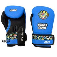 GĂNG TAY BOXING BN TRẺ EM MIKE'S LAND - XANH ĐEN