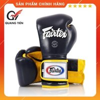Găng Tay Boxing Fairtex BGV9 Mexican Style - HEAVY HITTER - Xanh Vàng