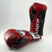 Găng tay boxing GRANT AUTHENTIC PRO FIGHT GLOVES RED/BLACK 10oz