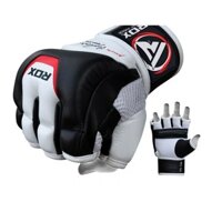 Găng tay boxing RDX GRAPPLING GLOVE TGX-01 WHITE/BLACK