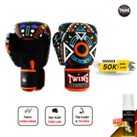 GĂNG TAY BOXING TWINS FBGVL3-57 ORANGE