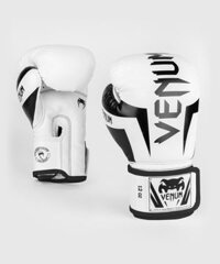 GĂNG TAY BOXING VENUM ELITE - TRẮNG / ĐEN