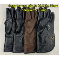 Gang tay cao cấp bằng da bò 2 lớp 30cm dùng huấn luyện chim ưng ấn,diều ấn,cắt lớn,diều hâu,diều ăn ong ,đại bàng