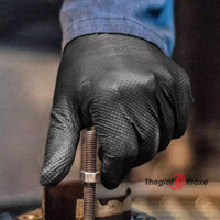 Găng tay cao su chống dầu nhớt (có nhám chống trơn) | Bao tay sửa xe máy ô tô chuyên dụng cho anh em thợ máy | Thế Giới Thợ Xe