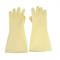 găng tay cao su chống hóa chất Cầu Vồng