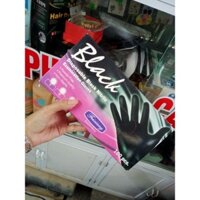 găng tay cao su đen