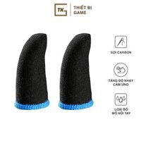 Găng tay chơi game Mobile - Chống mồ hôi tay, tăng độ nhạy cảm ứng - 1 đôi,Xanh đen