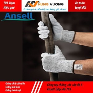 Găng tay chống cắt cấp độ 5 Ansell Edge 48-703