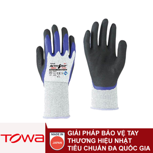 Găng tay chống dầu, chống cắt Towa 541