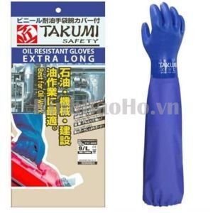Găng tay chống dầu Takumi PVC-600X