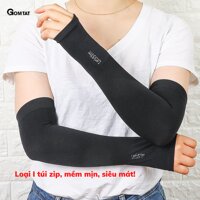 Găng Tay Chống Nắng, Bao Tay Chống Nắng Xỏ Ngón Hàn Quốc Nam Nữ Chống Tia UV - LISU-GANGTAY-001 - Màu đen